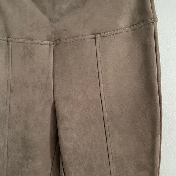 Andrew Marc Tan Leggings Women's SMALL‎ | Inseam 29" Stylish Slimming Versatile - Picture 2 of 7